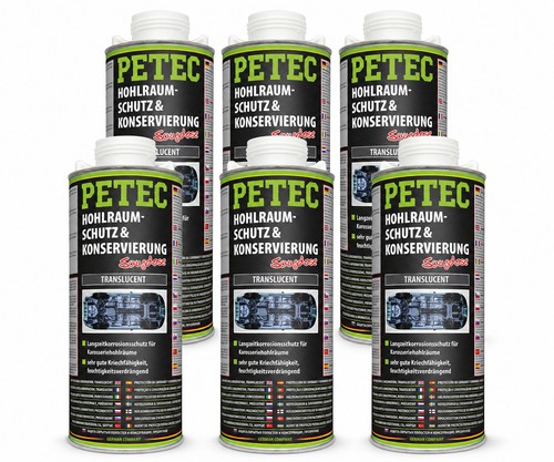 Petec 73510 hohlraumschutz - petec, 6x